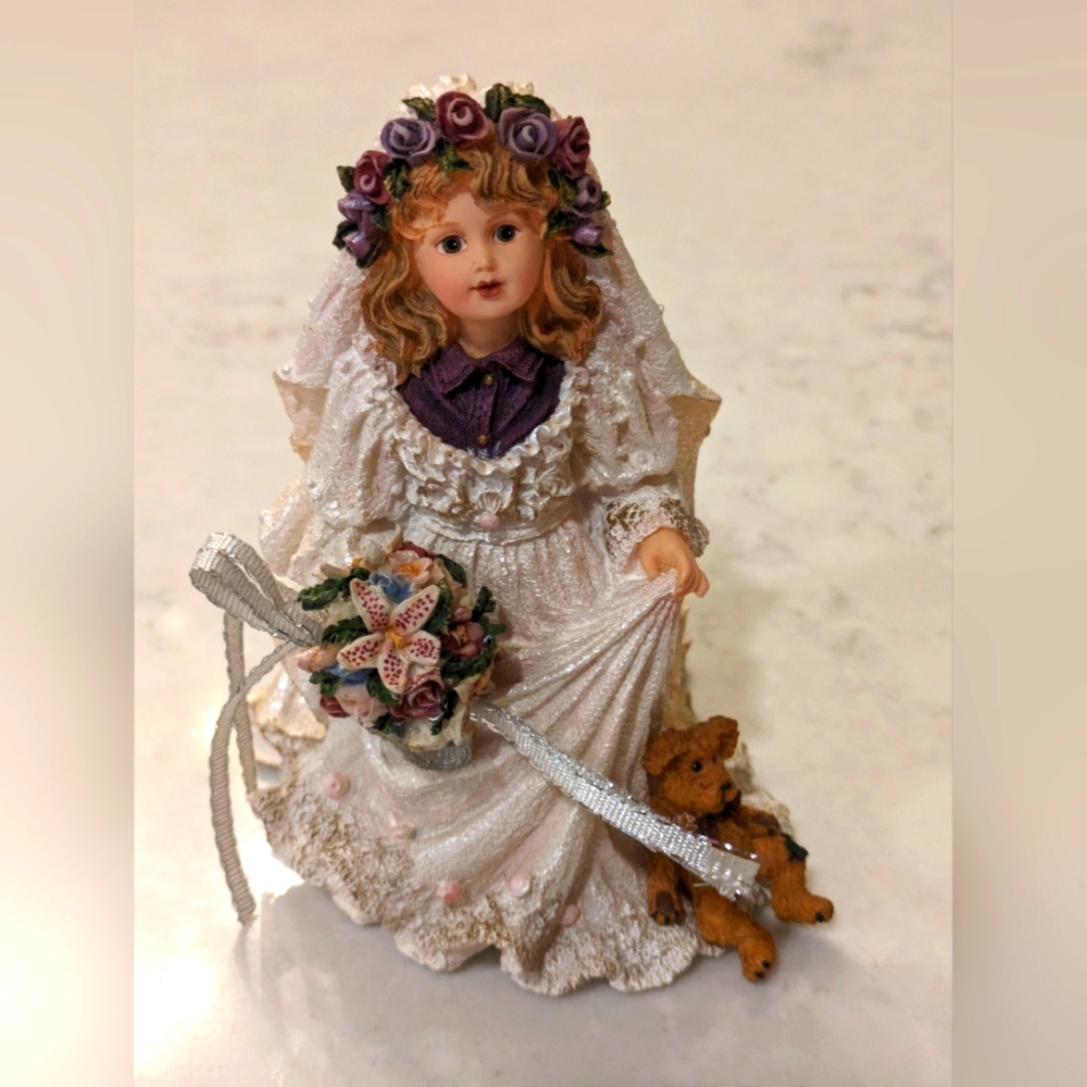 The Doll stone Collection 2001 Heather Bride Style #3573.